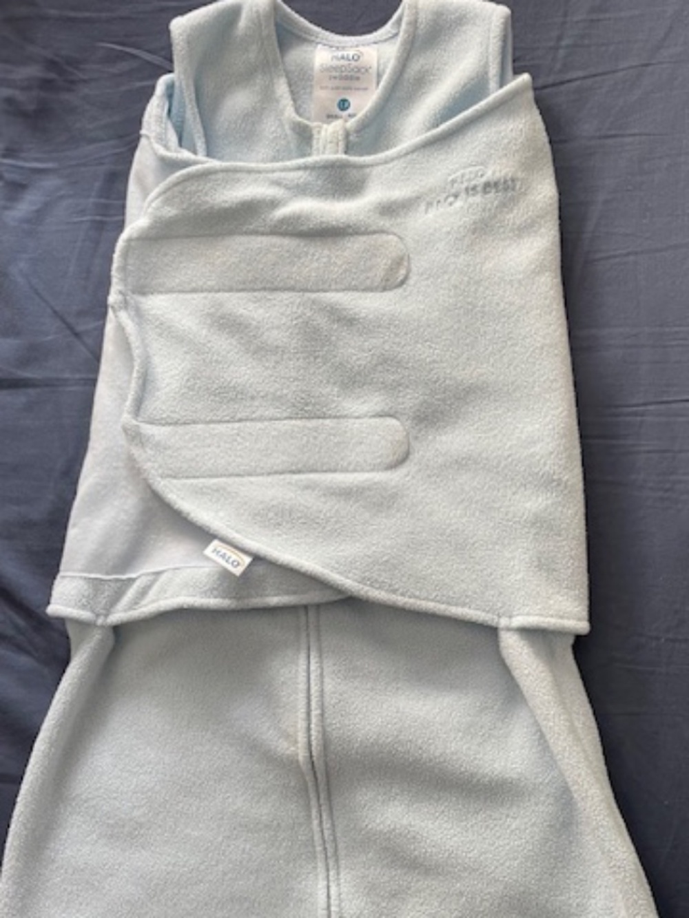 Halo fleece swaddle - 3-6 months
